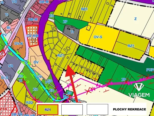 Prodej podílu zahrady, Roudnice nad Labem, 465 m2