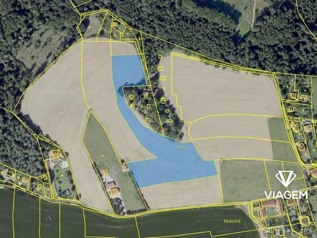 Prodej podílu pole, Klokočná, 1034 m2