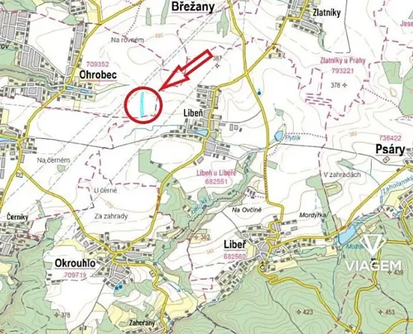 Prodej podílu pole, Ohrobec, 8107 m2