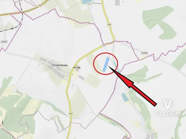 Prodej podílu pole, Chotiněves, 4510 m2