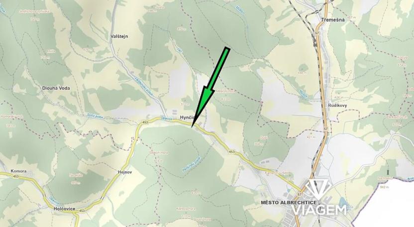 Prodej podílu pozemku pro bydlení, Město Albrechtice, 738 m2