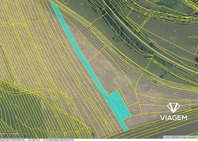 Prodej podílu pole, Bojkovice, 940 m2