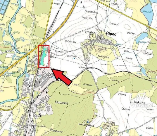 Prodej podílu pole, Řípec, 4191 m2