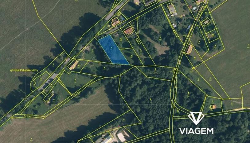 Prodej zahrady, Nové Město pod Smrkem, 1555 m2