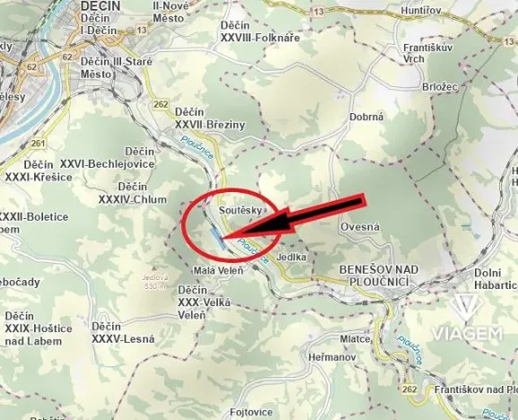 Prodej lesa, Malá Veleň, 37048 m2