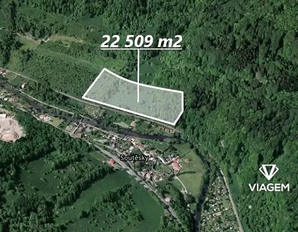Prodej zahrady, Malá Veleň, 22509 m2