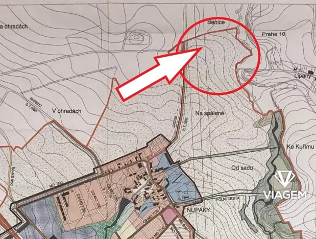 Prodej podílu pole, Nupaky, 1887 m2