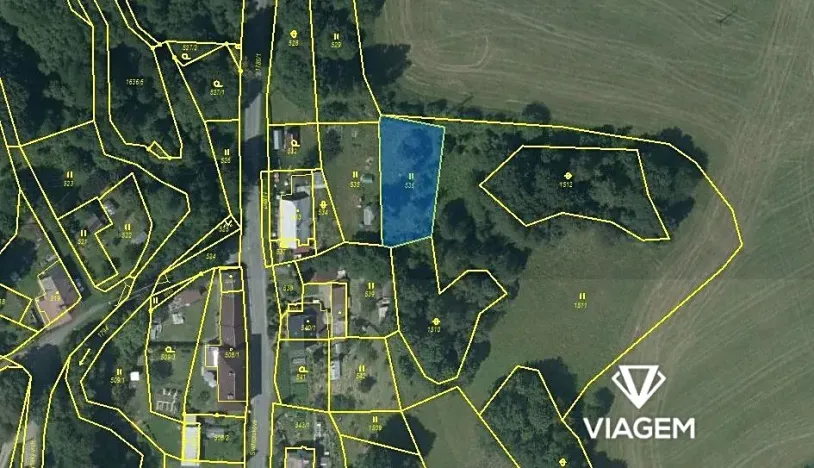 Prodej zahrady, Moravský Beroun, 740 m2