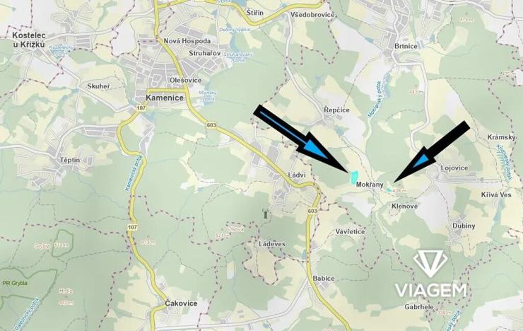 Prodej podílu pole, Velké Popovice, 444 m2