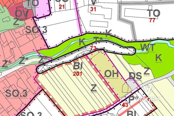 Prodej podílu zahrady, Pašovice, 771 m2