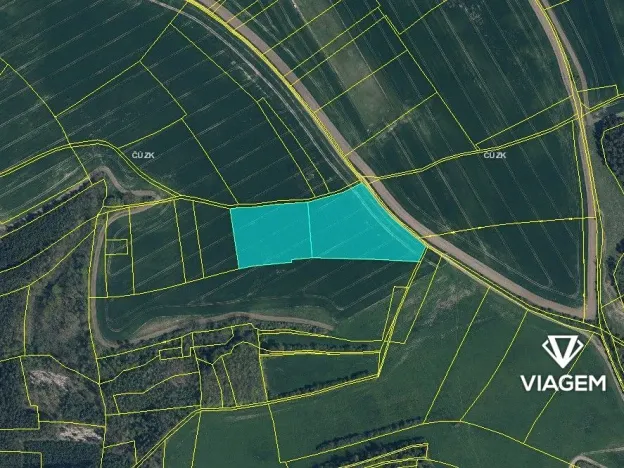 Prodej podílu pole, Štětí, 7088 m2