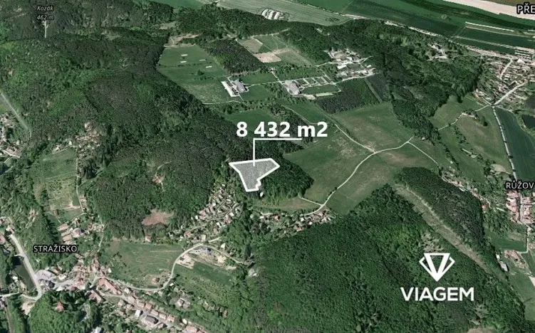 Prodej podílu lesa, Stražisko, 2108 m2