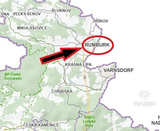 Prodej podílu pozemku pro bydlení, Rumburk, 1422 m2