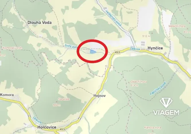 Prodej podílu pole, Město Albrechtice, 9924 m2