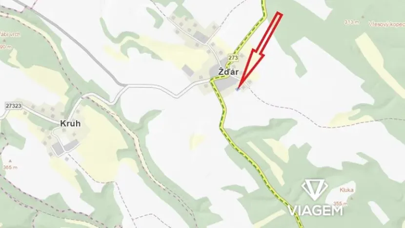 Prodej podílu zahrady, Doksy, 909 m2