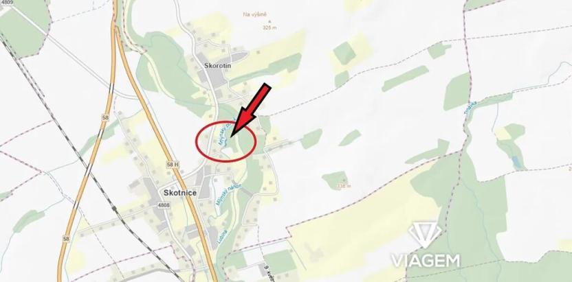 Prodej podílu pole, Skotnice, 70 m2