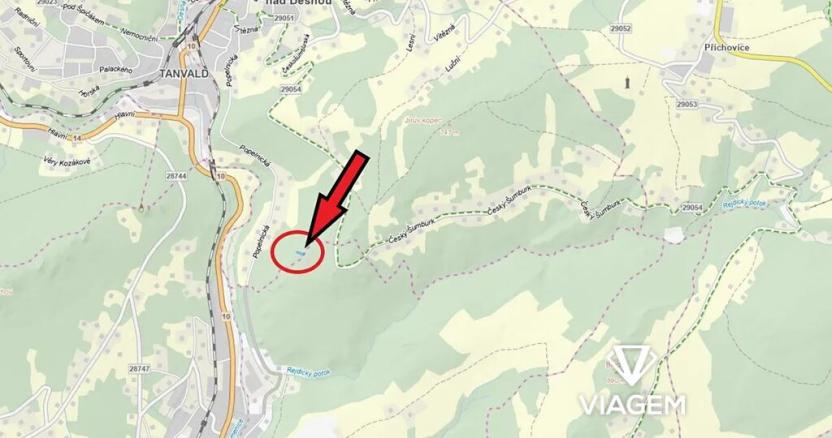 Prodej podílu lesa, Tanvald, 156 m2