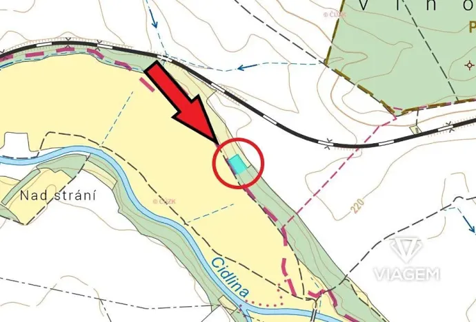 Prodej podílu pole, Lovčice, 566 m2