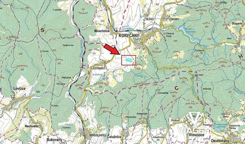 Prodej podílu louky, Koryčany, 11555 m2