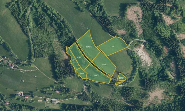 Prodej pole, Vysoké nad Jizerou, 21482 m2