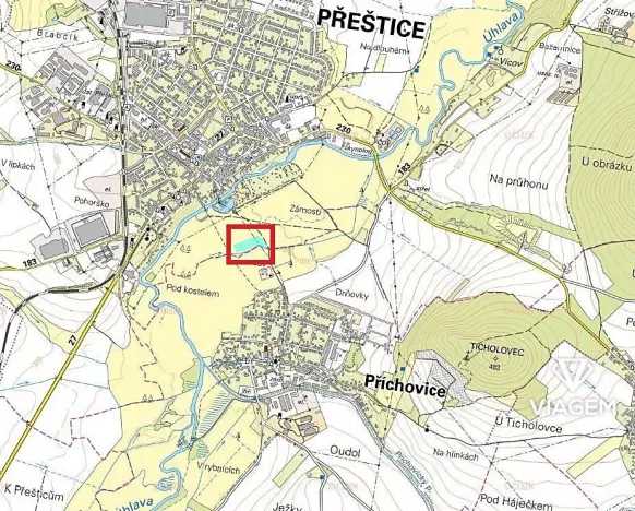 Prodej podílu pole, Přeštice, 817 m2