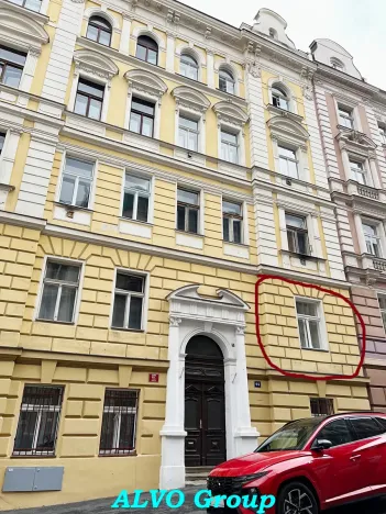 Prodej bytu 2+kk, Praha - Žižkov, Řehořova, 48 m2
