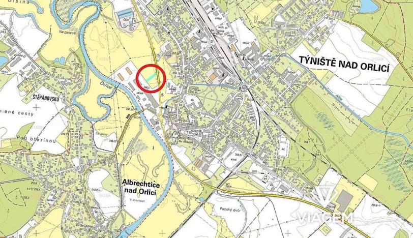 Prodej podílu pole, Týniště nad Orlicí, 875 m2