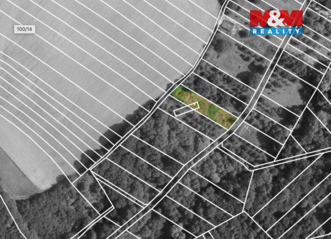 Prodej zahrady, Kostelany - Újezdsko, 824 m2