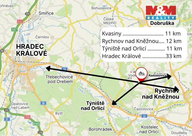 Prodej rodinného domu, Lično - Radostovice, 55 m2
