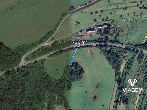 Prodej pole, Strání, 736 m2