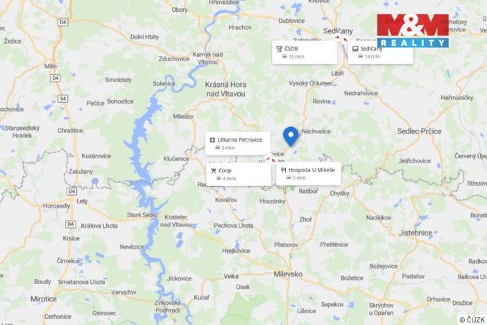 Prodej pole, Petrovice - Žemličkova Lhota, 13374 m2