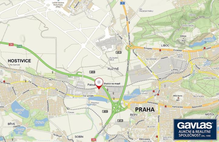 Pronájem obchodního prostoru, Hostivice, Palouky, 403 m2