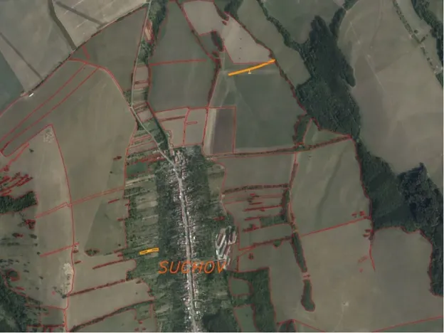 Dražba pole, Suchov, 3147 m2