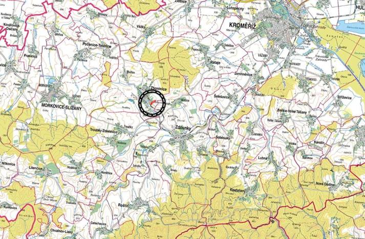 Prodej pole, Zdounky, 2520 m2