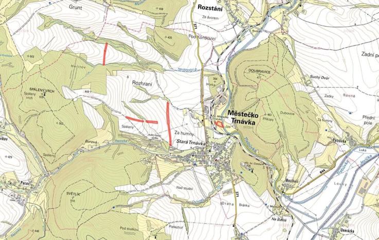 Prodej pole, Městečko Trnávka, 32195 m2