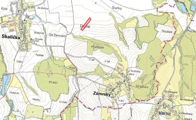 Prodej pole, Zámrsky, 14444 m2