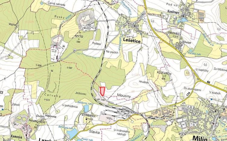 Prodej pole, Lešetice, 10898 m2