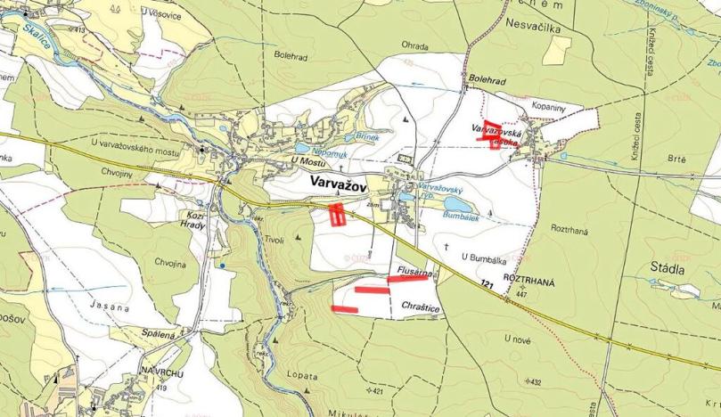 Prodej pole, Varvažov, 15752 m2