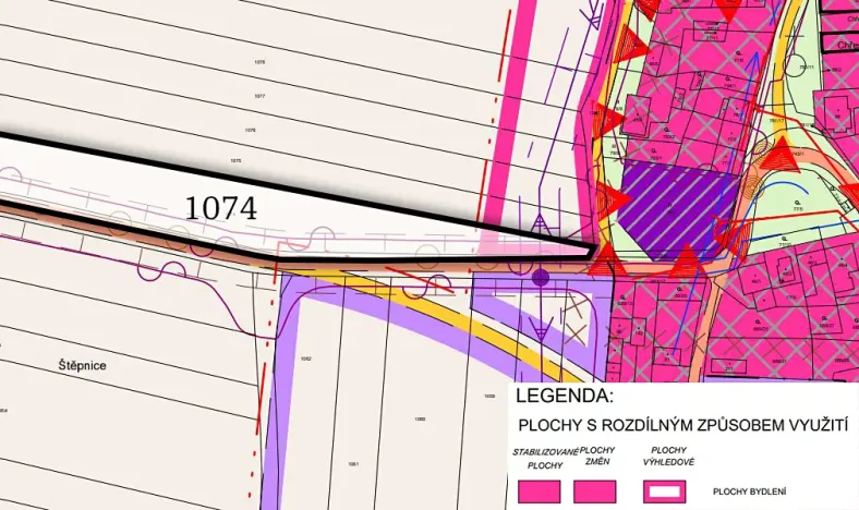 Prodej pozemku pro bydlení, Albrechtice nad Vltavou, 8720 m2
