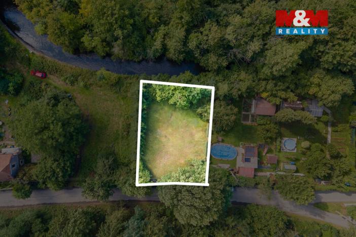 Prodej zahrady, Roztoky, 522 m2