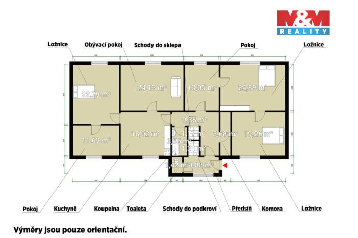 Prodej rodinného domu, Chotěšov, Nerudova, 160 m2