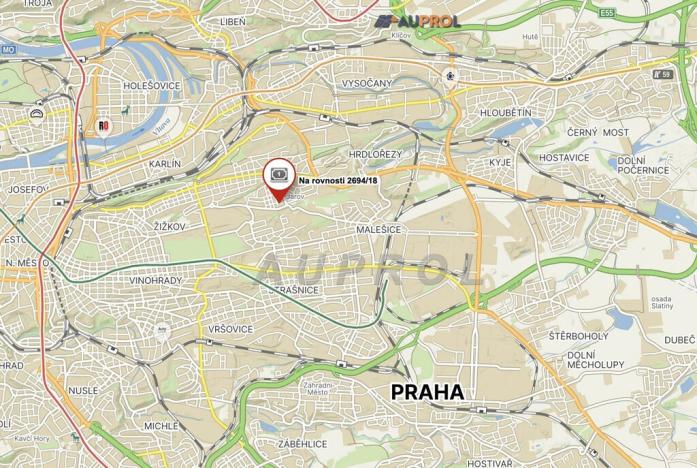 Prodej bytu 2+kk, Praha - Žižkov, Na rovnosti, 45 m2