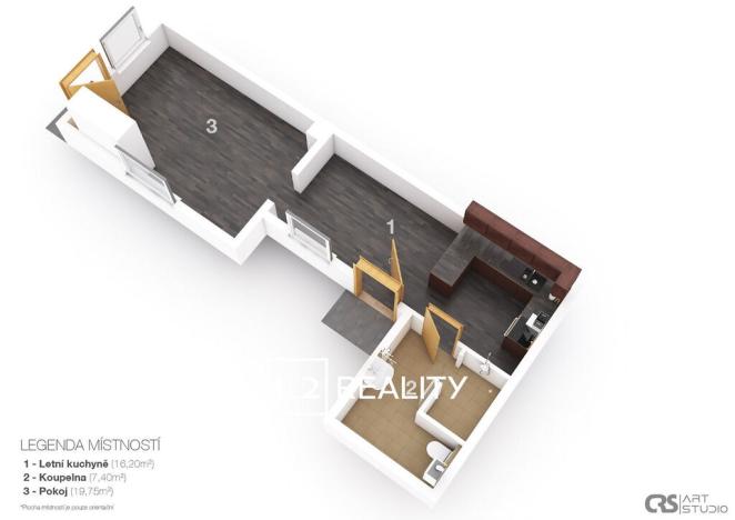 Prodej pozemku, Břeclav - Charvátská Nová Ves, A. Kuběny, 443 m2