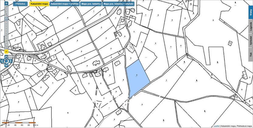 Prodej pozemku, Zásada, 5296 m2