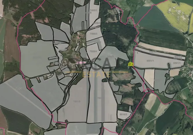 Prodej louky, Drunče, 4095 m2