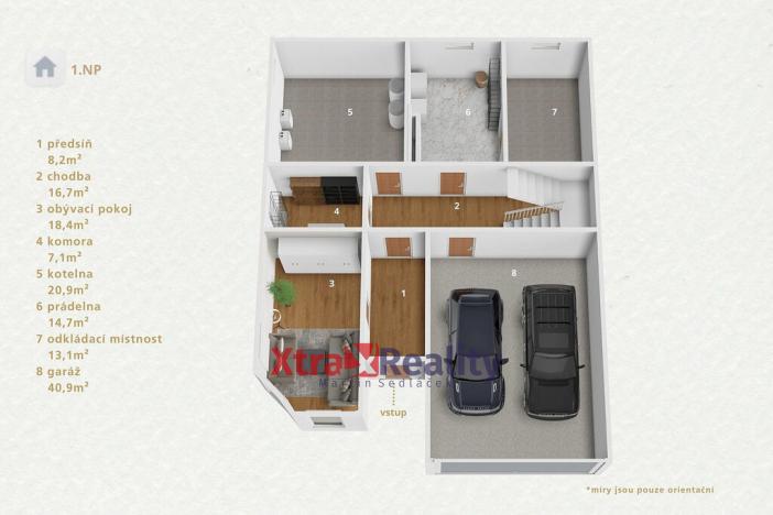 Prodej rodinného domu, Kadaň, Třešňová, 405 m2