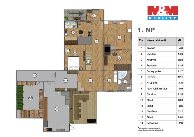 Prodej rodinného domu, Kalek, 153 m2