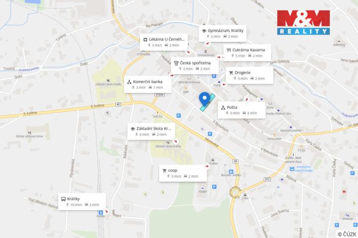 Prodej pozemku pro bydlení, Králíky, 1121 m2