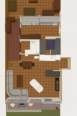 Pronájem bytu 3+kk, Praha - Troja, Vřesová, 83 m2