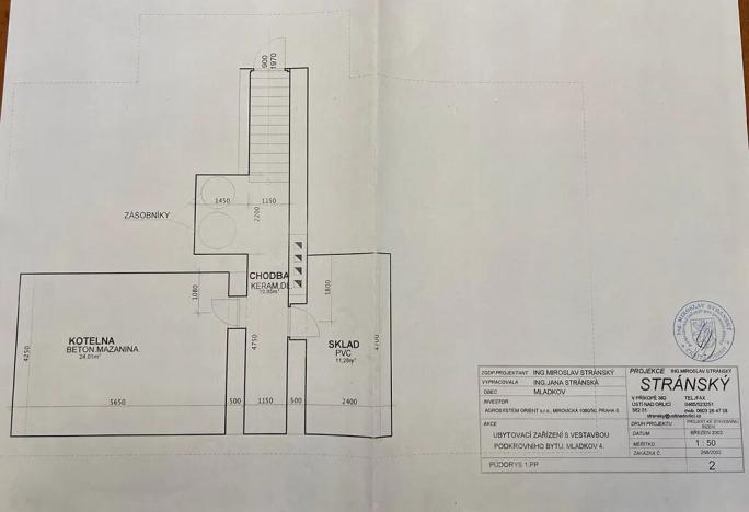 Prodej ubytování, Mladkov, 550 m2